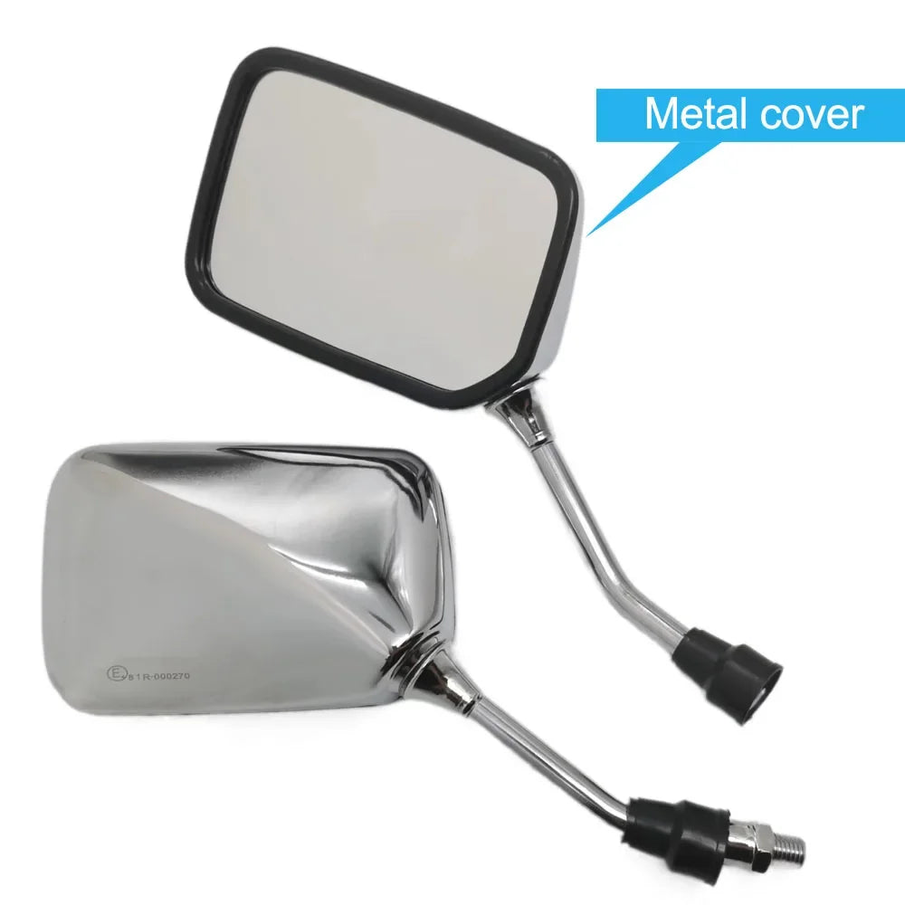 Square Rearview Mirror Motorcycle 