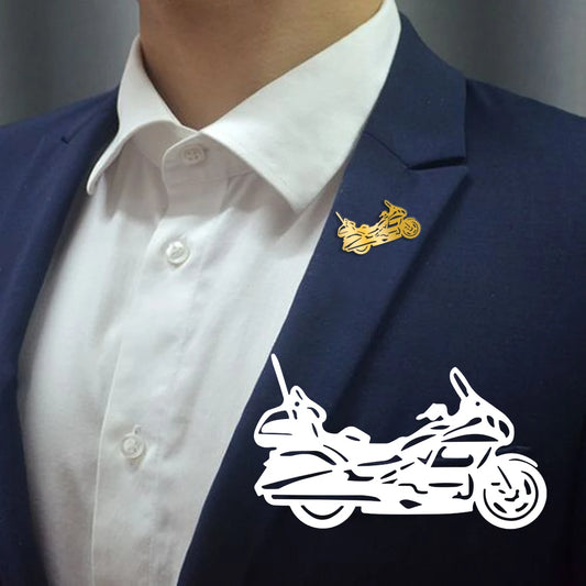Brooch Motorcycle Pin 