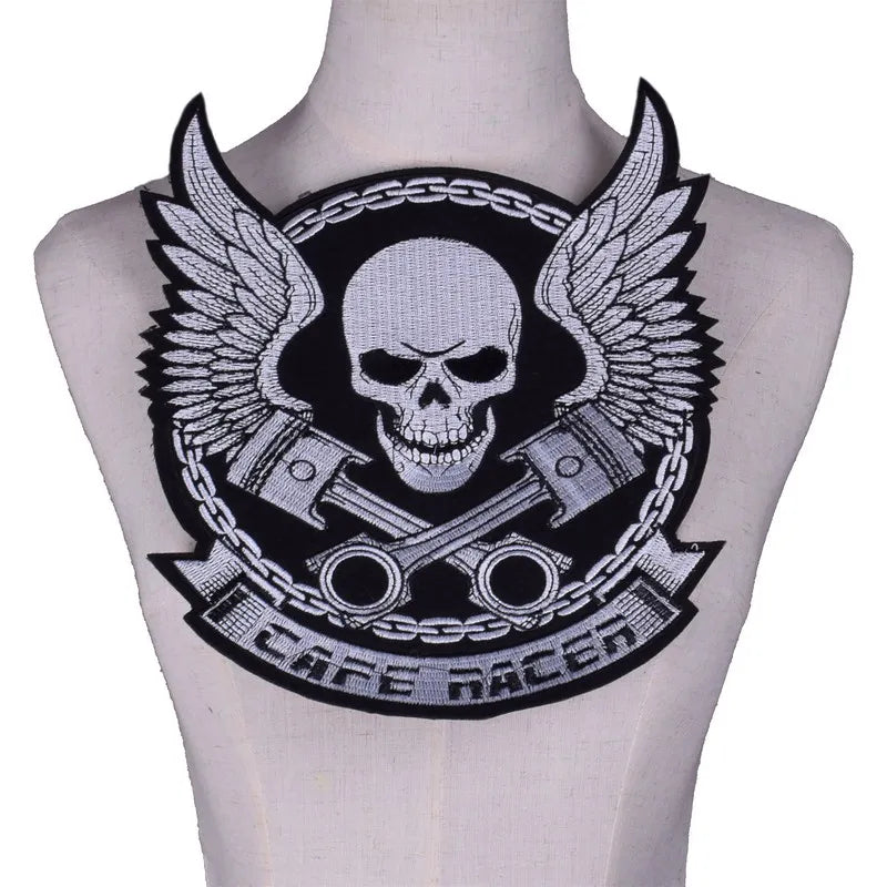 Punk Embroidered Iron On Patches 