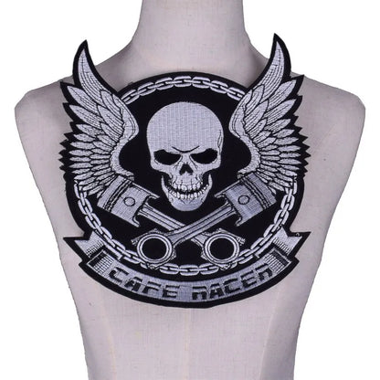 Punk Embroidered Iron On Patches 