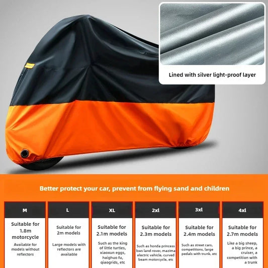 Protective Motorcycle Waterproof Universal Cover 