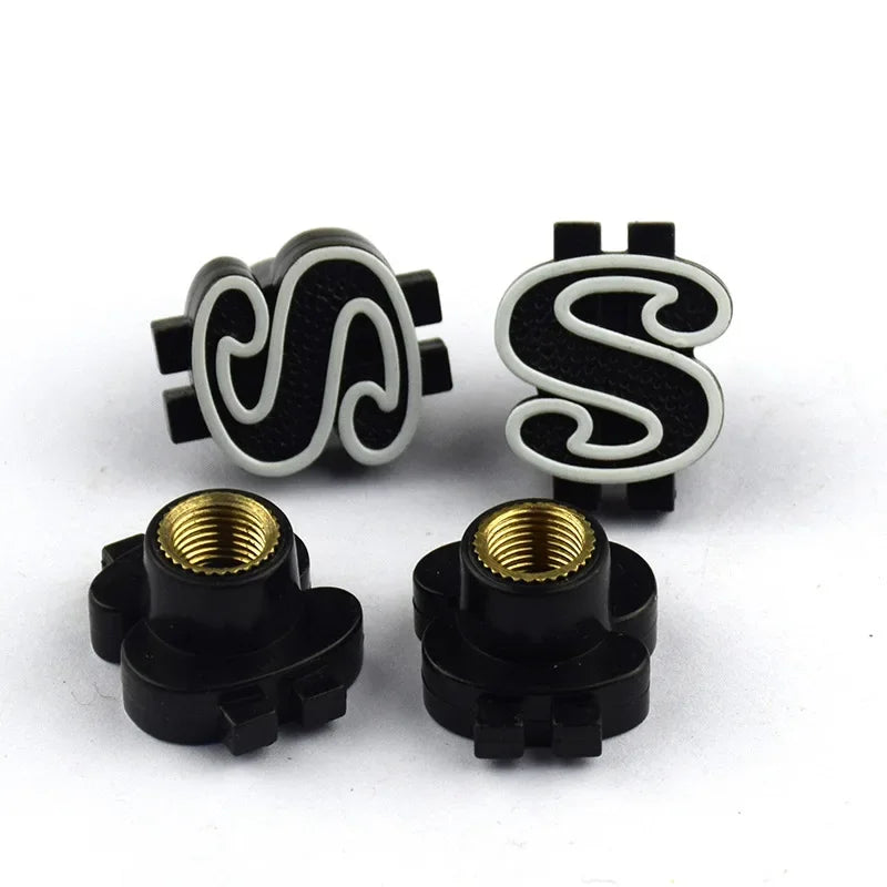 4Pcs/Set $ Valve Caps 