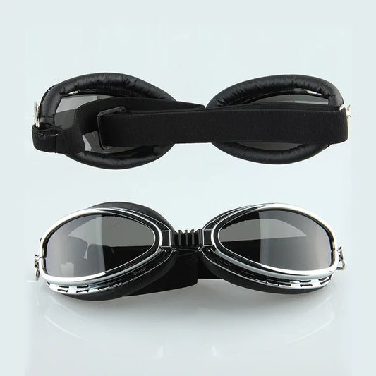 Vintage Retro Motorcycle Glasses 