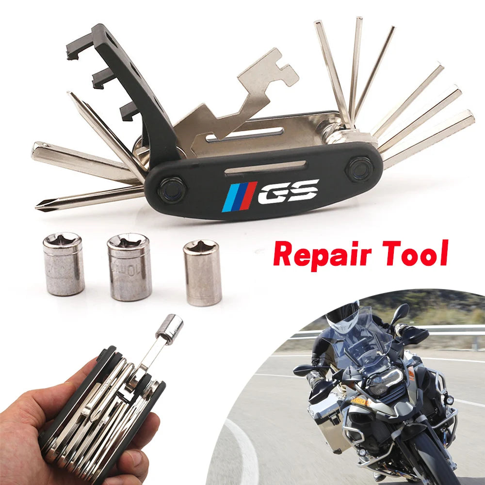 Kit di riparazione multiutensile per moto GS