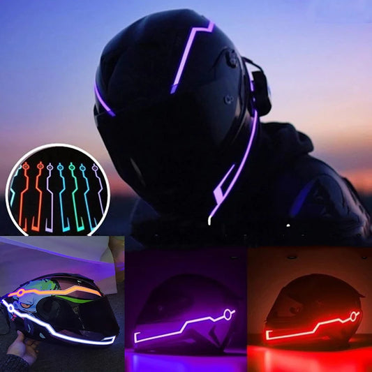 Motorcycle Helmet LED Night Lights 