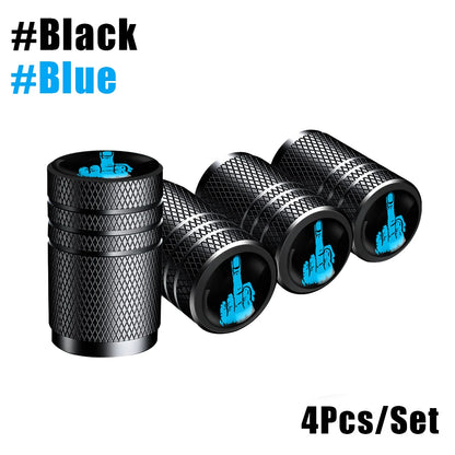 4Pcs/Lot Tire Stem Valve Caps 