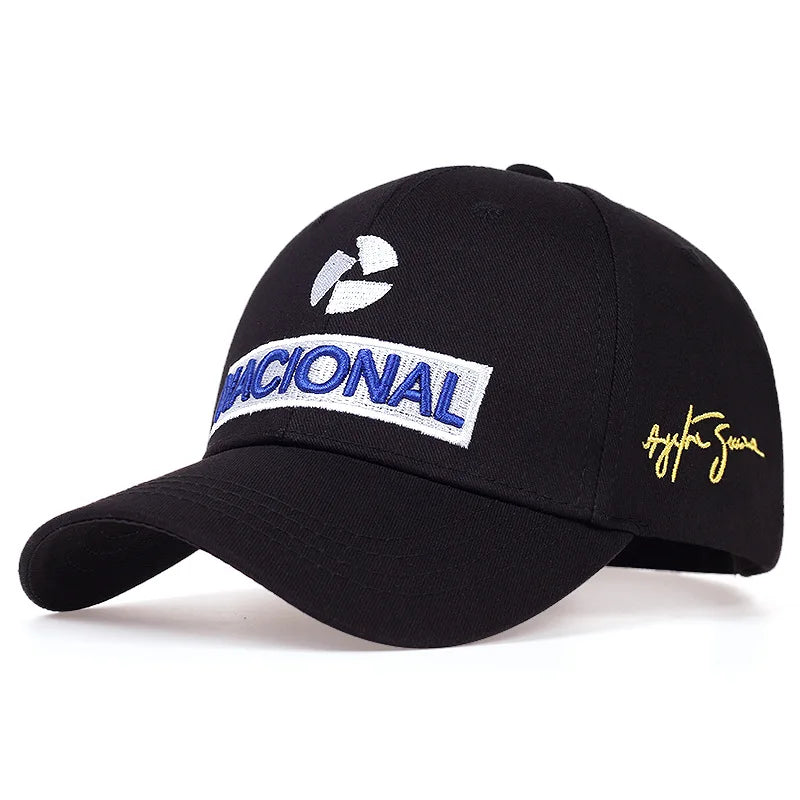 Ayrton Senna Embroidery Cap 
