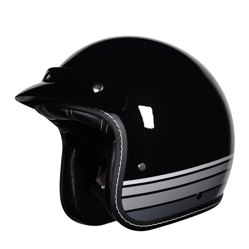 Casco de moto semiabierto 