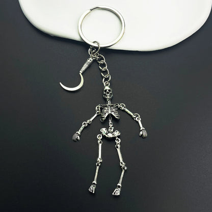 Skeleton Keychain Charm 