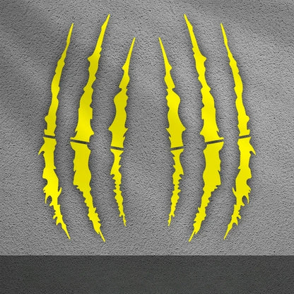 3D Claw Scratch Decal Stickers 