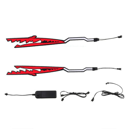 2-in-1 LED Night Shark Helmet