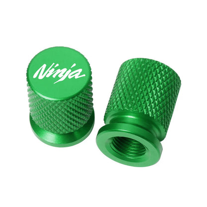 2PCS Ninja Aluminum Valve Caps