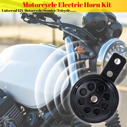 Motorcycle Electric Horn Kit
