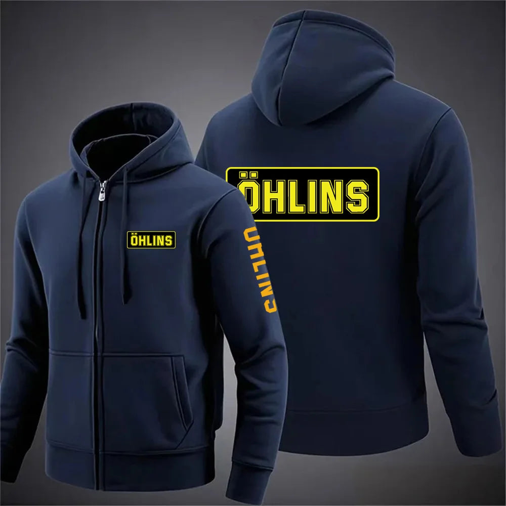 Ohlins Men’s Zipper Hooded Jacket 