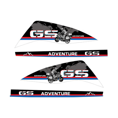 Decalcomanie per paramani moto GS Adventure