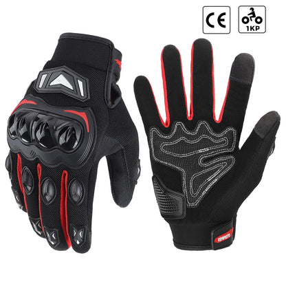 Luvas de motocicleta CE