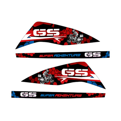 Decalcomanie per paramani moto GS Adventure