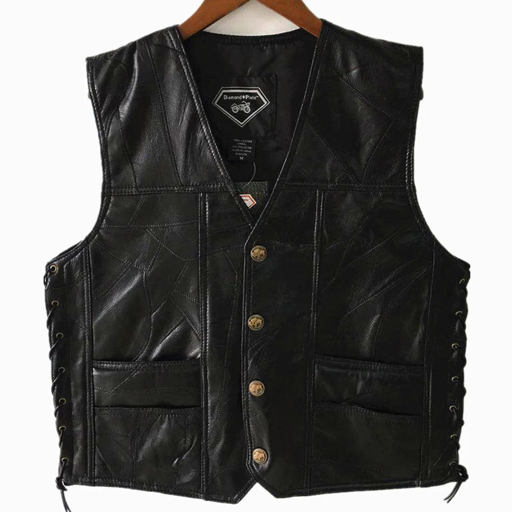 Live to Ride Leather Vest