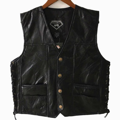 Live to Ride Leather Vest