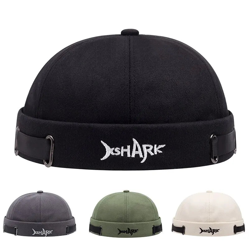 Shark Brimless Hat Breathable 