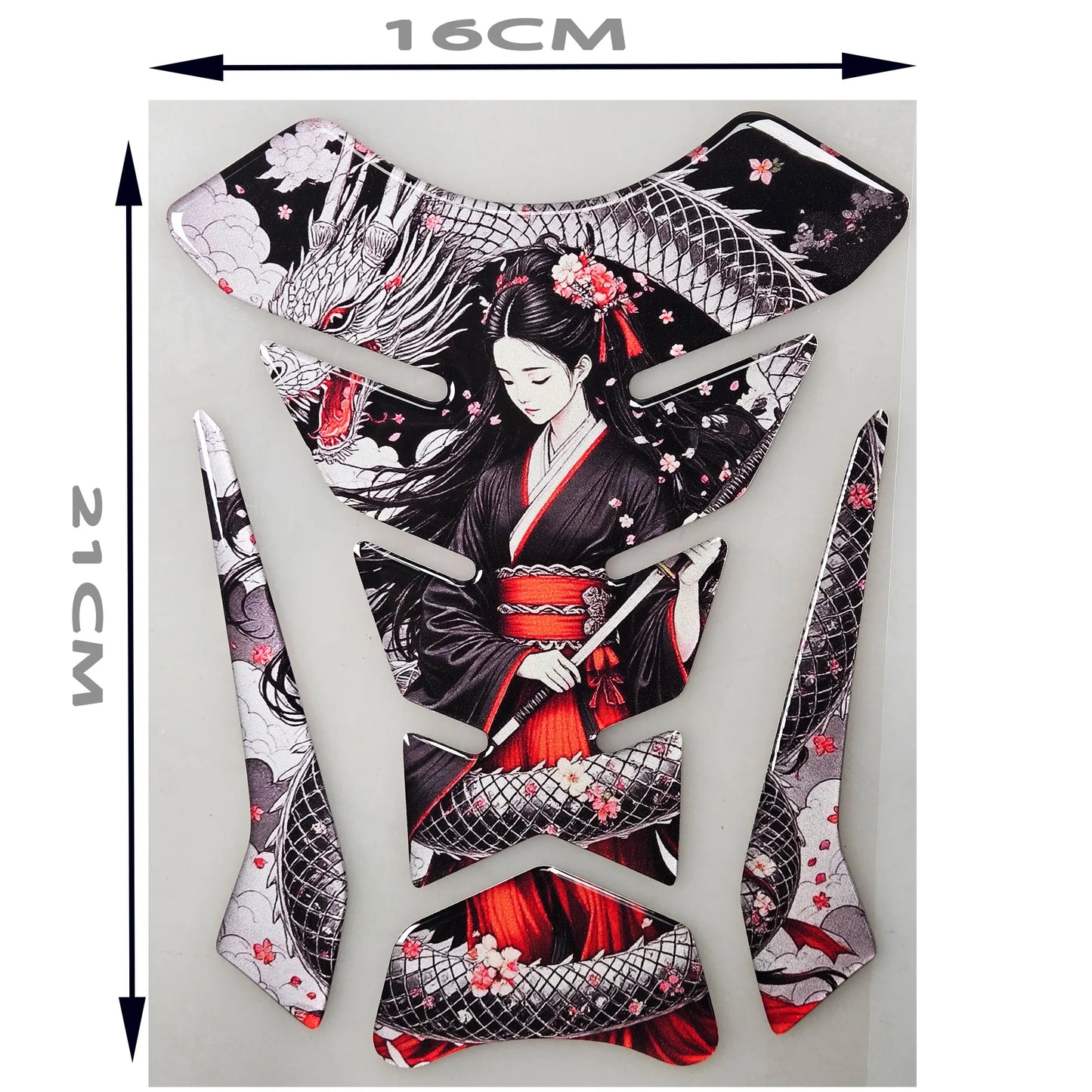 Motorcycle Universal Tankpad 3D