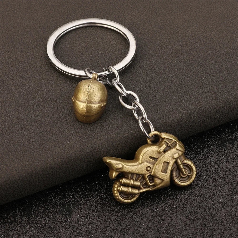Motorcycle Keychain Metal 