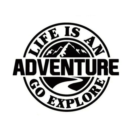 Life Is An Adventure Off-Road Sticker