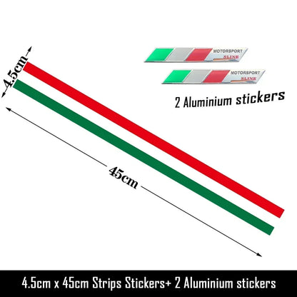 Reflective Italy Sticker Decal for Scooter
