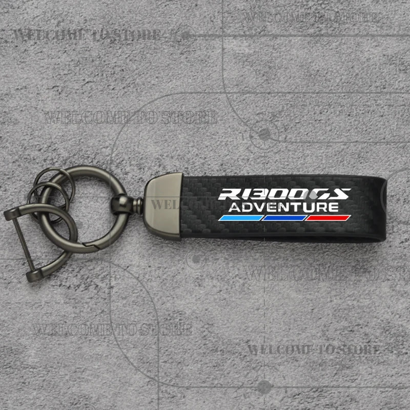 R1300 GS Leather Keychain 