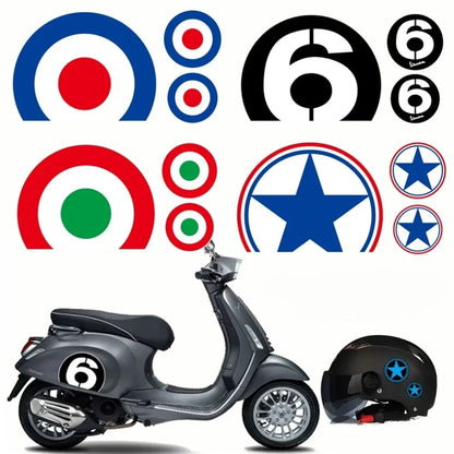 สติ๊กเกอร์ Mod Target Scooter