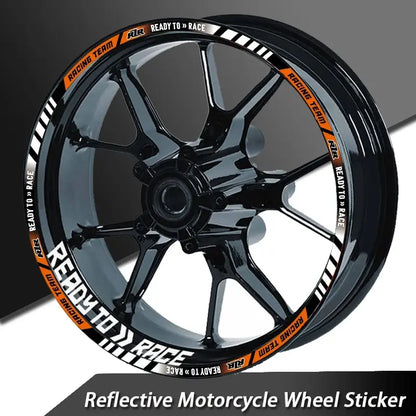 Ready to Race Wheel Sticker 
