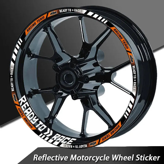 Ready to Race Wheel Sticker 