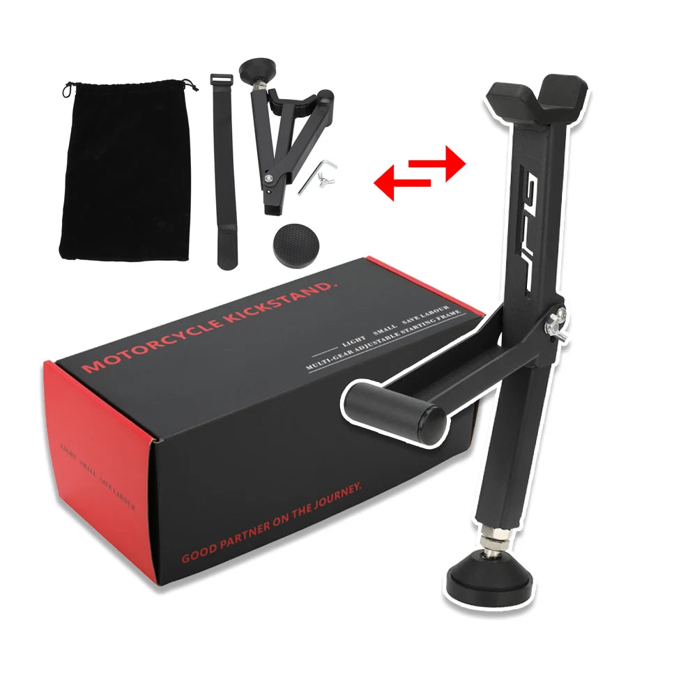 Cavalletto per moto portatile pieghevole