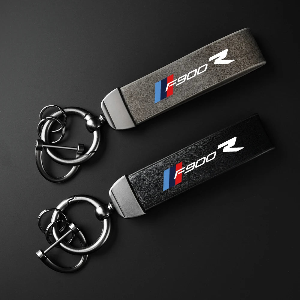 F900R Leather Keychain