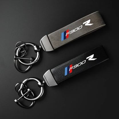 F900R Leather Keychain