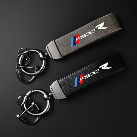 F900R Leather Keychain