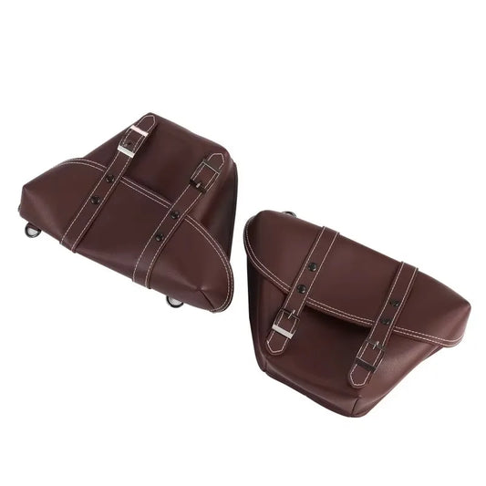Pair of Motorcycle Side Saddle Bags 