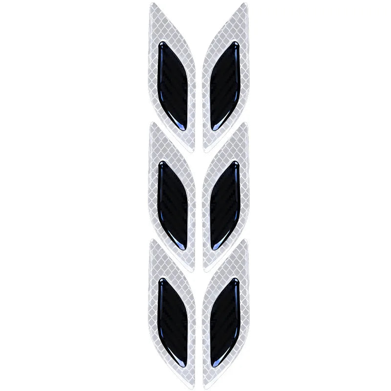 6pcs/Set Reflective Stickers Anti-Scratch