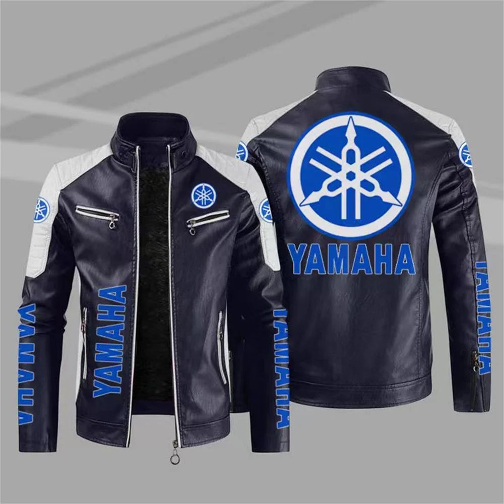 Rider Leather Zipper Jacket