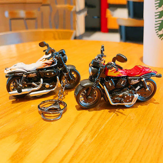 Mini Harley Keychain