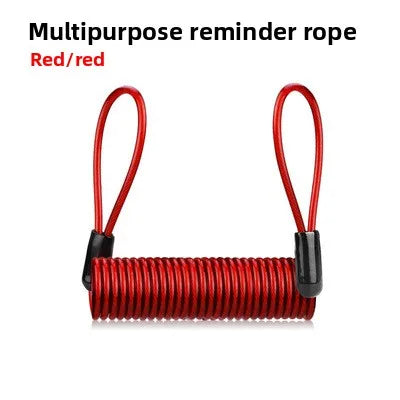 Câble de verrouillage de casque de moto