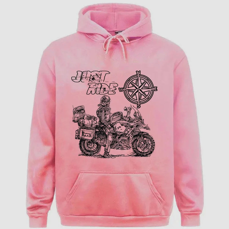 Just Ride Unisex Hoodie 