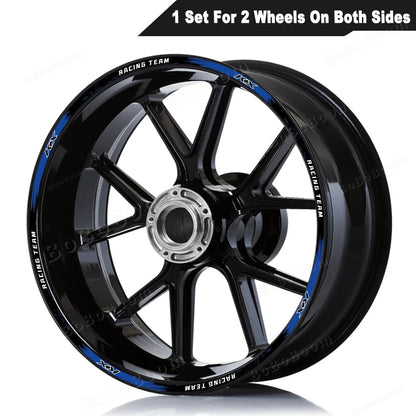 Motorcycle Reflective Wheel Rim Stripe 