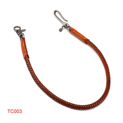 Chaîne de taille en cuir véritable