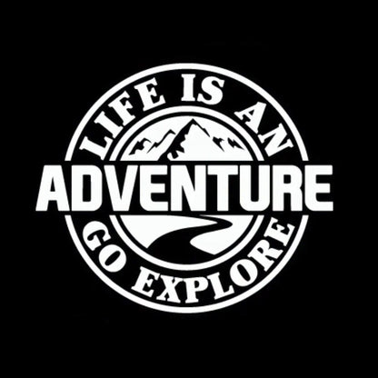 Life Is An Adventure Off-Road Sticker