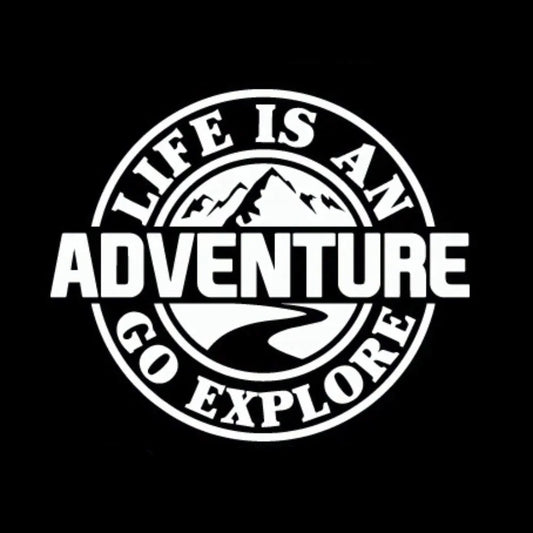 Life Is An Adventure Off-Road Sticker