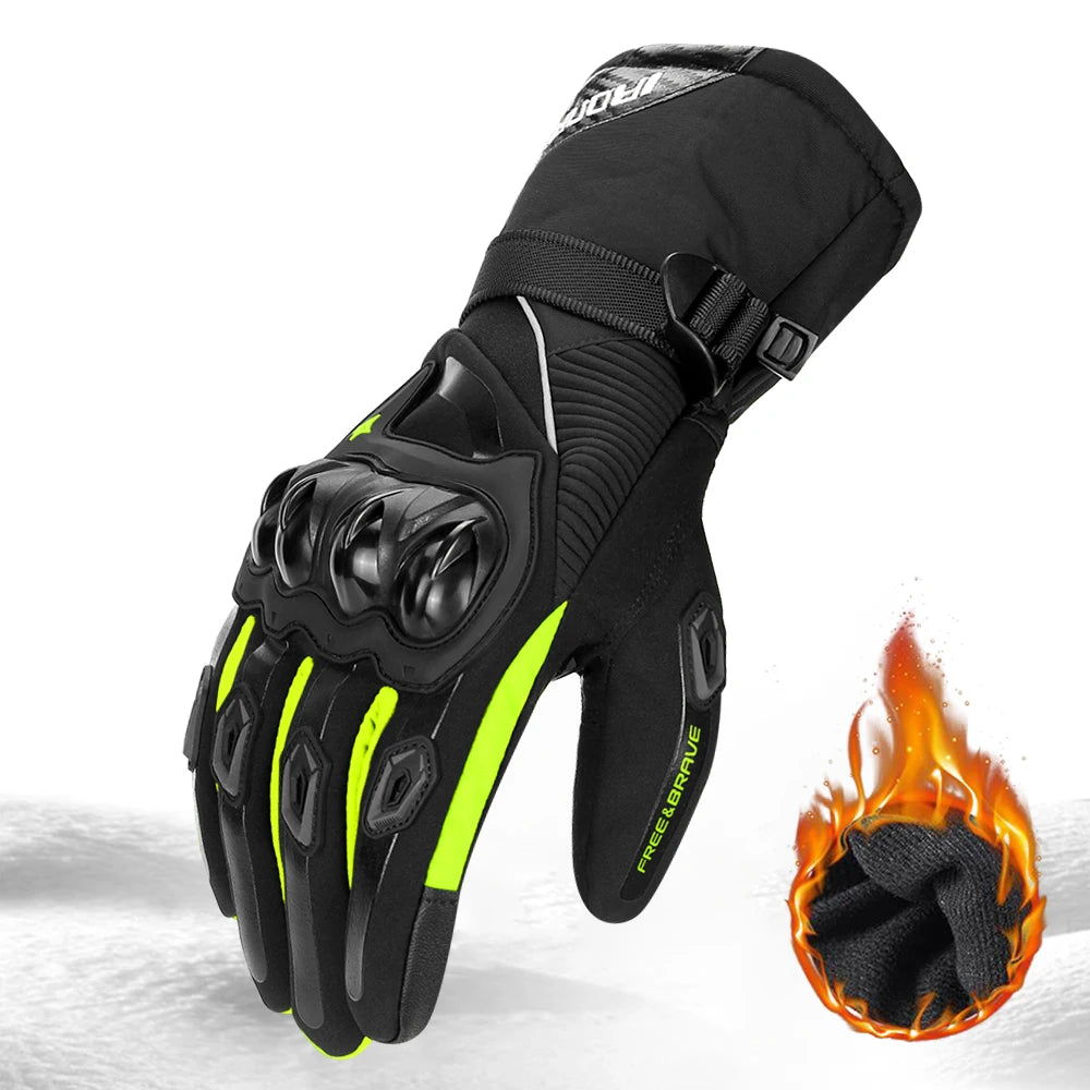 Waterproof Winter Motorcycle Gloves 