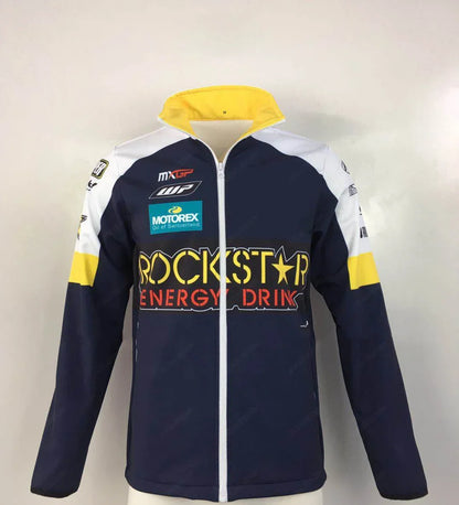 Motocross Zip Fleece Racing Jacket 