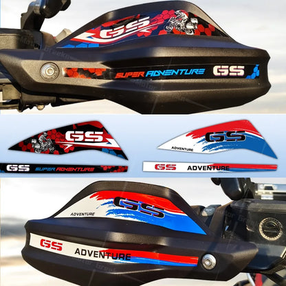 Decalcomanie per paramani moto GS Adventure