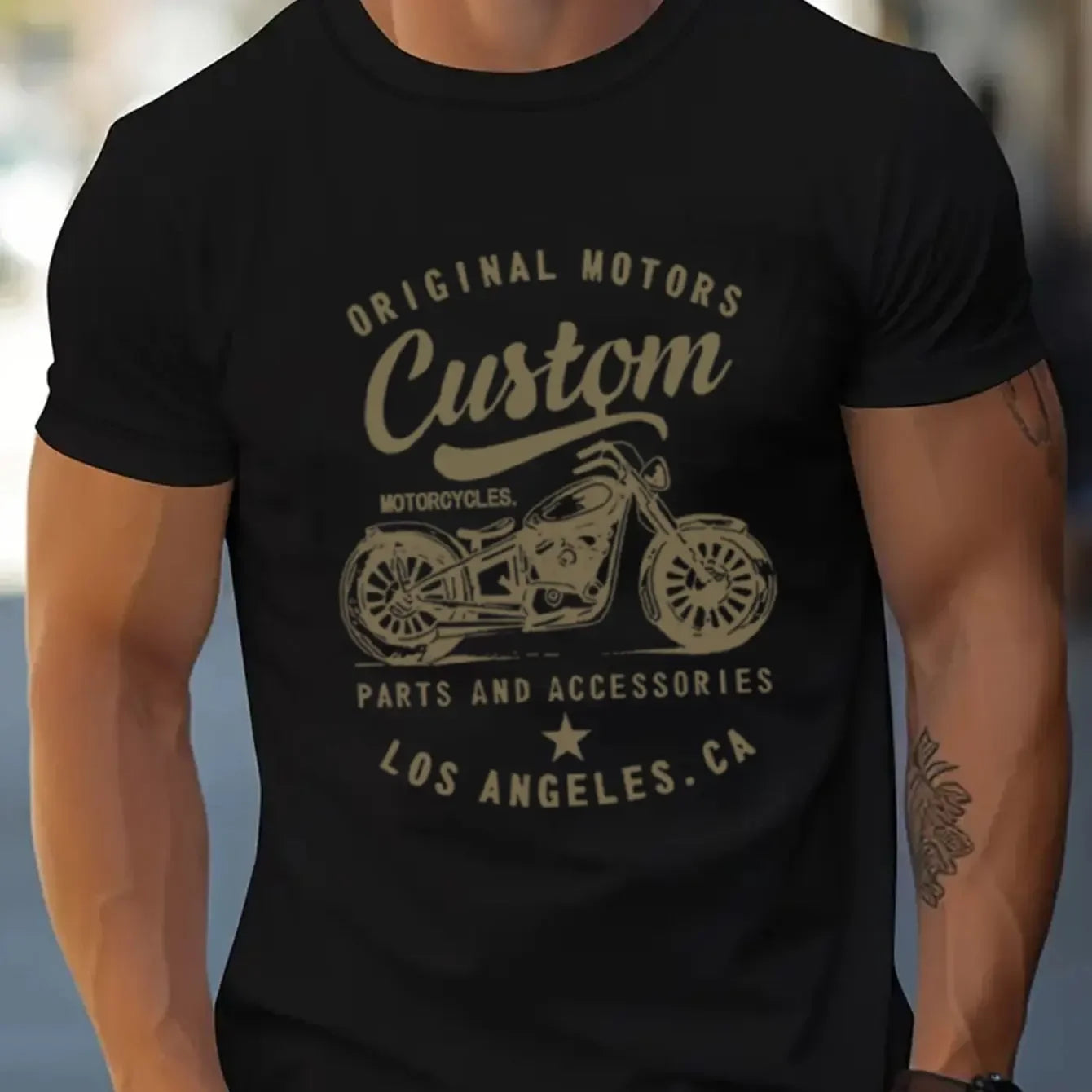 Custom Motorcycle T-Shirt 